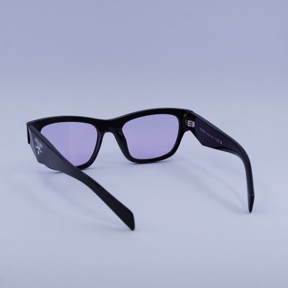 Prada PRB09S 16K40J Sunglasses Black Butterfly Frame, Violet Lenses main image 11